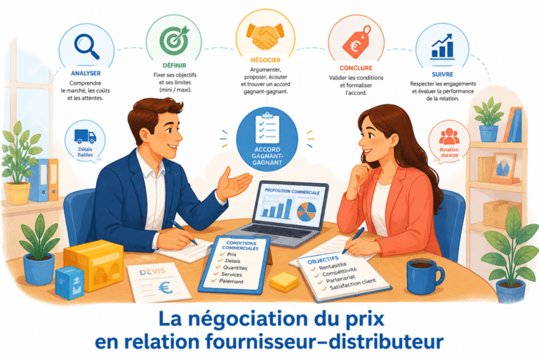 La négociation du prix en relation fournisseur–distributeur